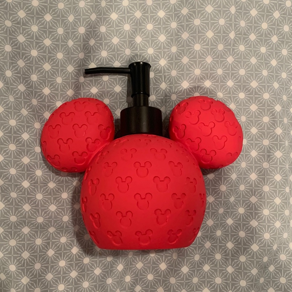 Disney Mickey Shaped Soap Dispenser